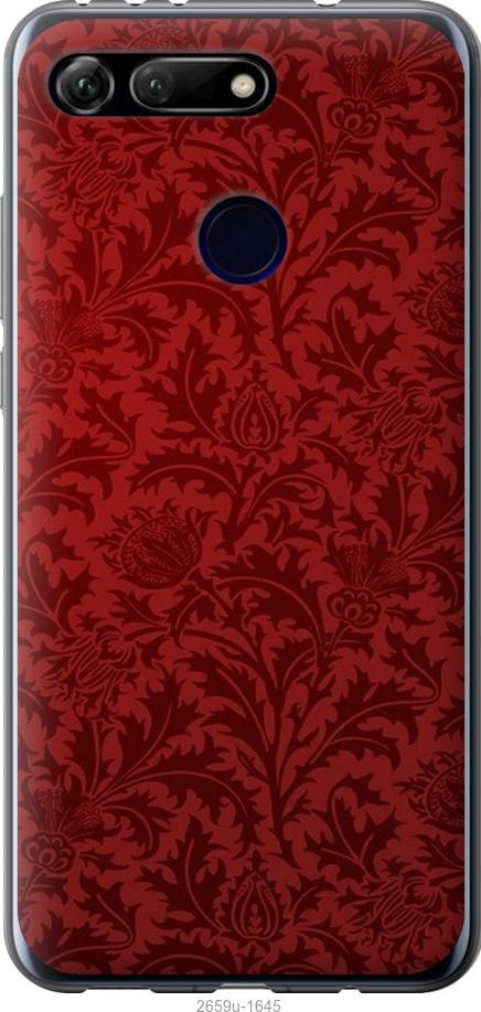 

Чехол на Huawei Honor View 20 Чехол цвета бордо