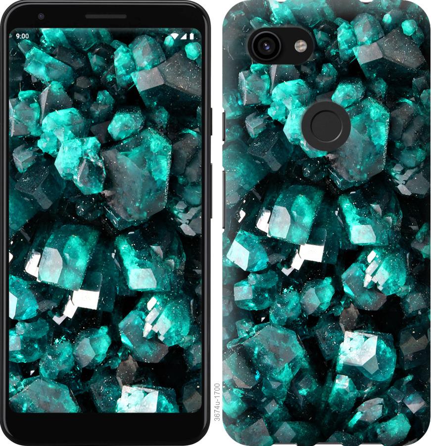 

Чохол на Google Pixel 3a Кристали 2