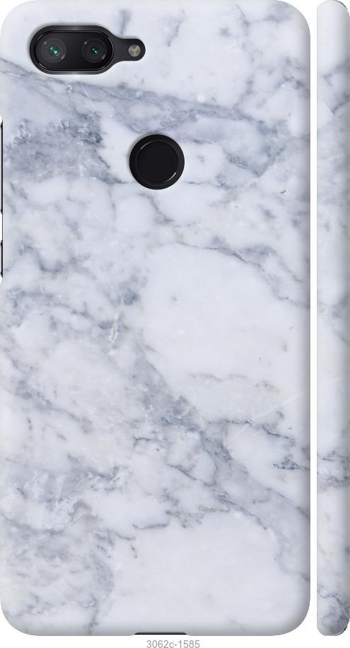 

Чехол на Xiaomi Mi 8 Lite Голубой мрамор