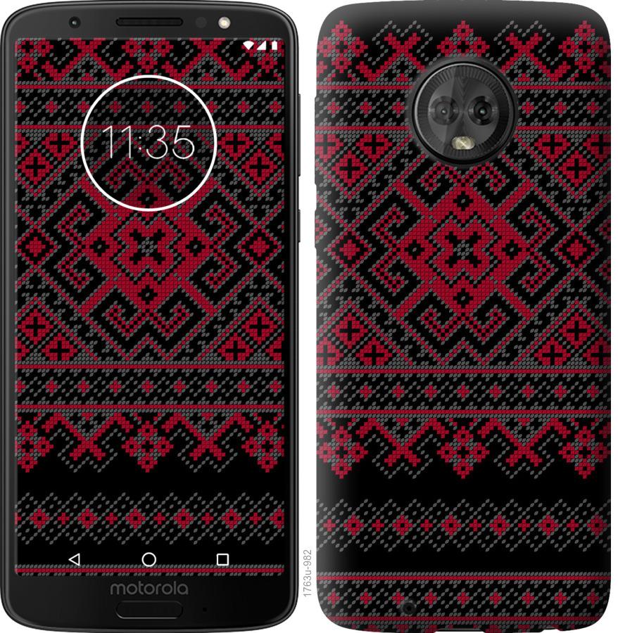 

Чохол на Motorola Moto G6 Вишиванка 52