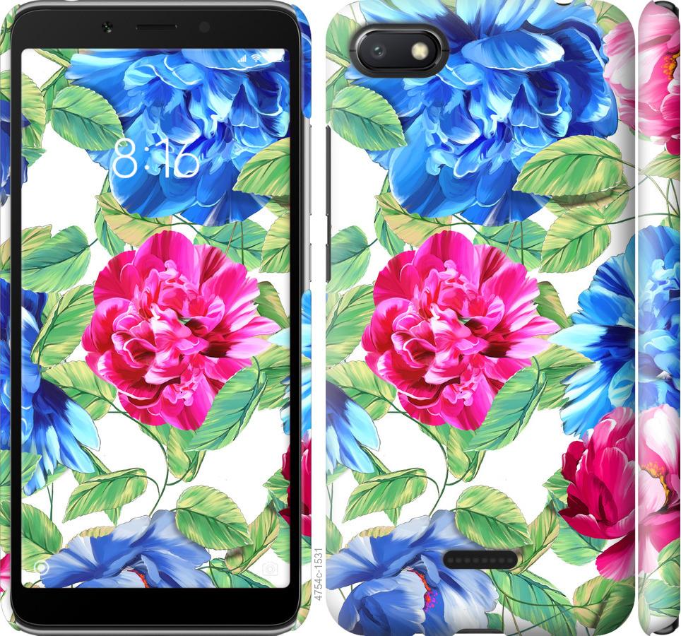Чохол на Xiaomi Redmi 6A квіти 21