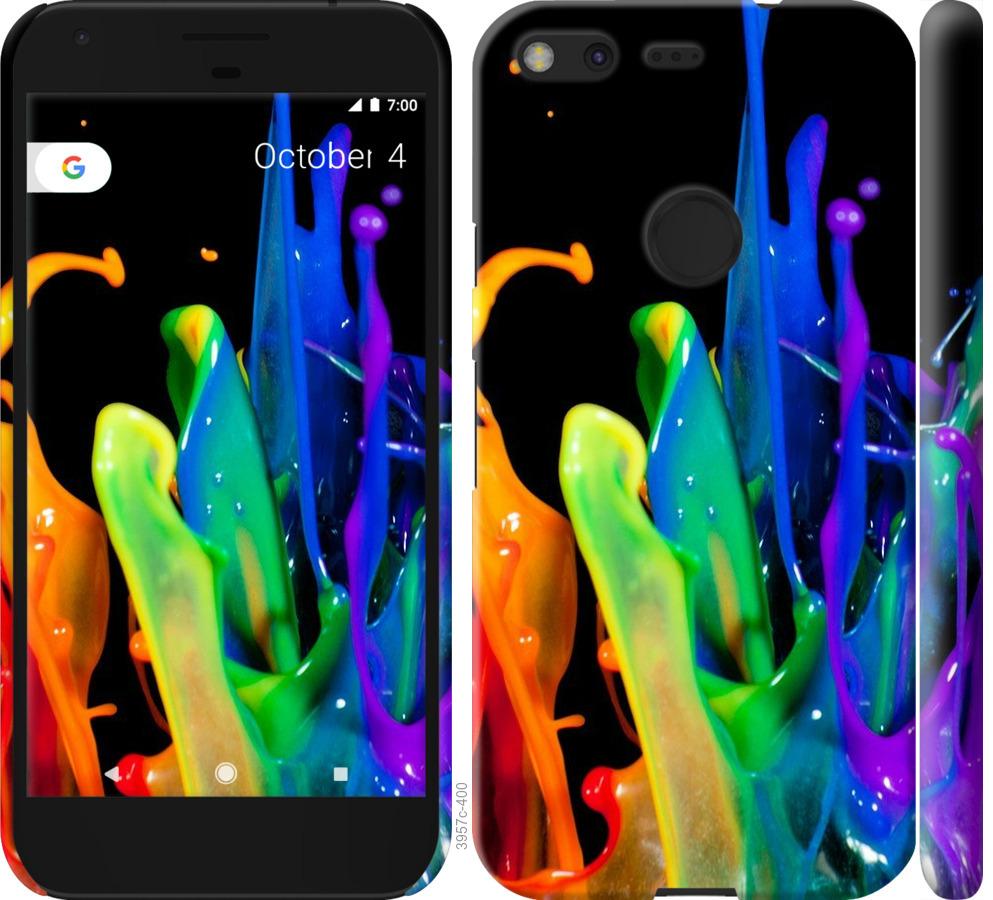 

Чохол на Google Pixel бризки фарби