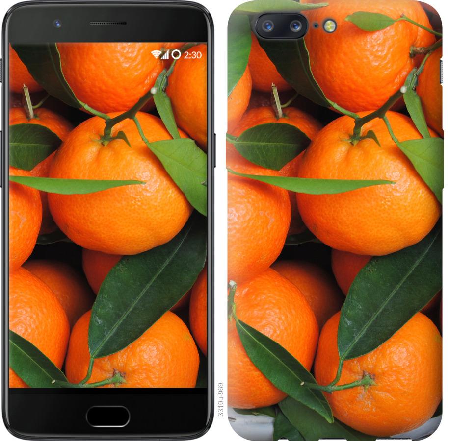 

Чохол на OnePlus 5 мандарини