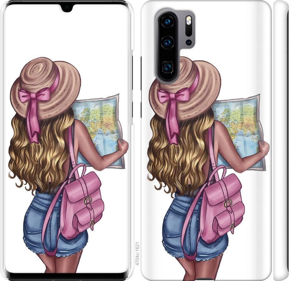 

Чохол на Huawei P30 Pro Дівчина з картою