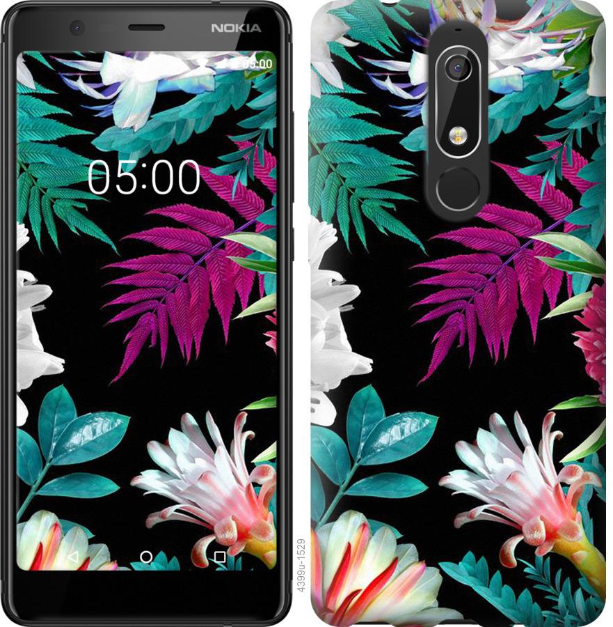 

Чехол на Nokia 5.1 Flowers