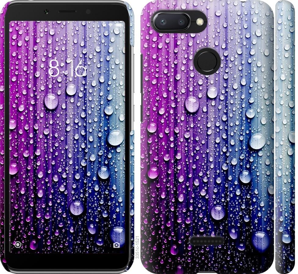 

Чехол на Xiaomi Redmi 6 Капли воды