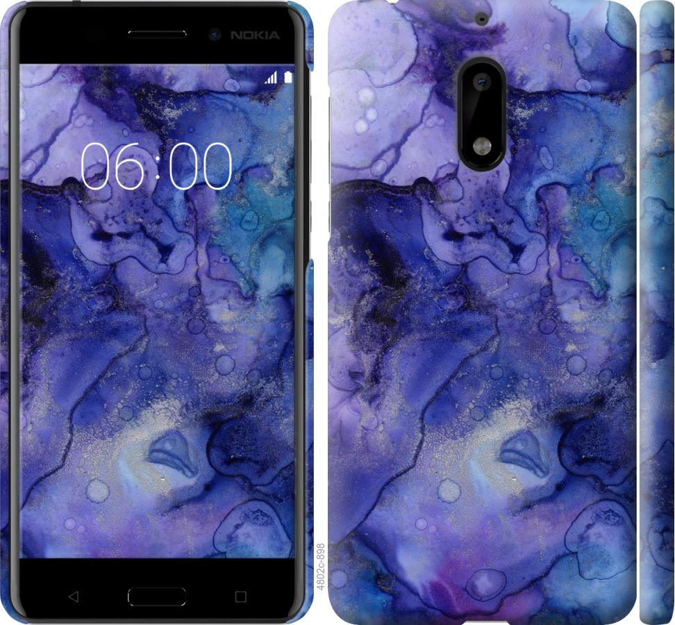 

Чехол на Nokia 6 Мрамор 7