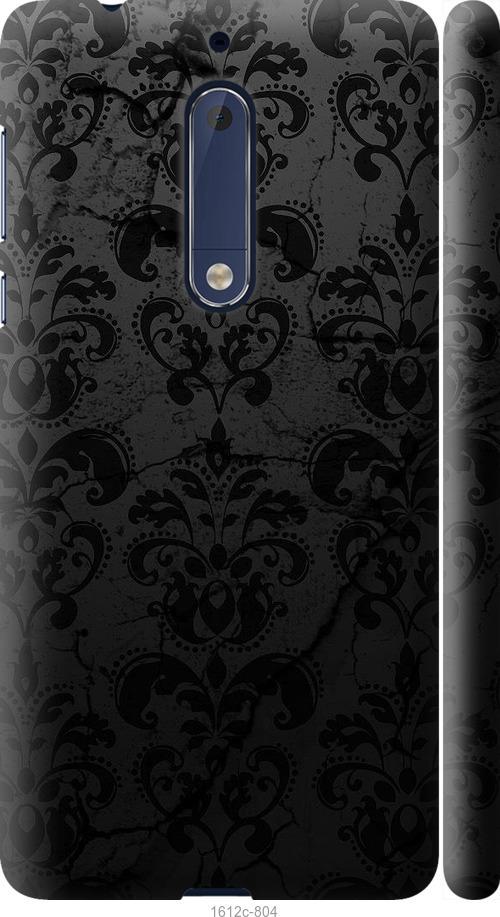 

Чехол на Nokia 5 узор черный