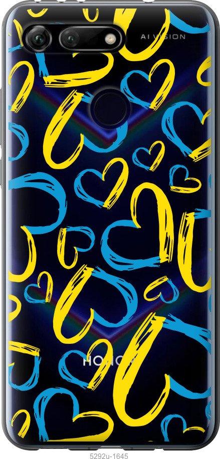 

Чехол на Huawei Honor View 20 Сердца UA
