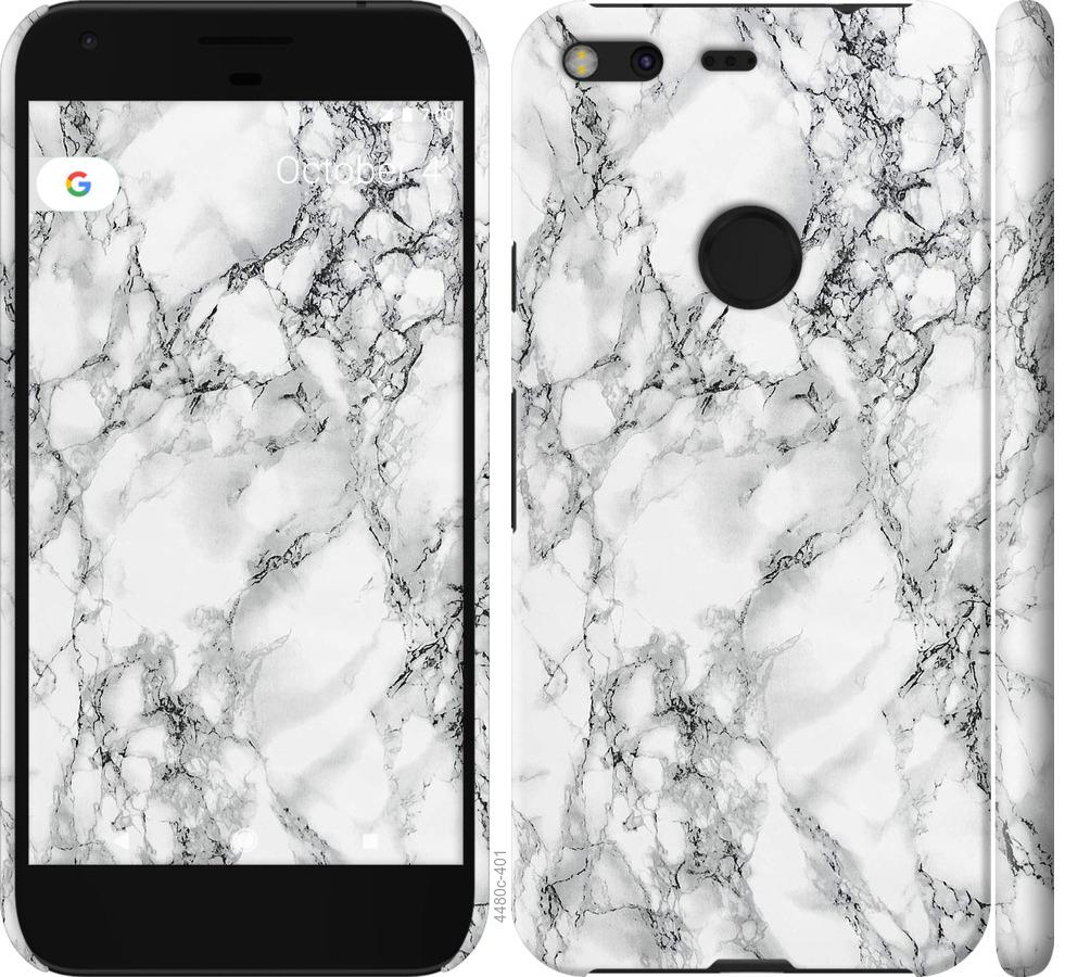 

Чохол на Google Pixel XL мармур білий