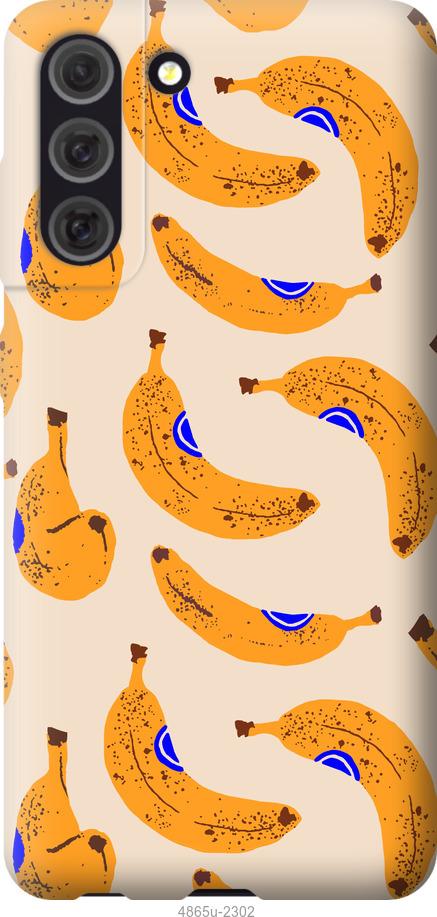 Чехол на Samsung Galaxy S21 FE Бананы 1
