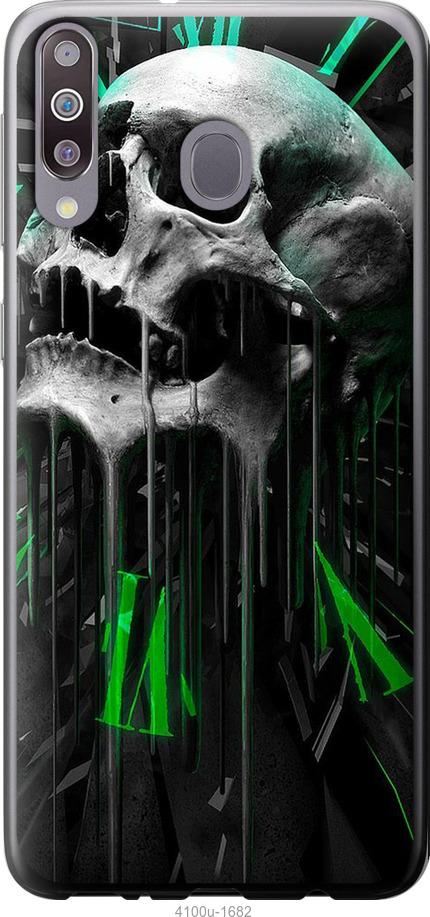 

Чехол на Samsung Galaxy M30 Череп-часы