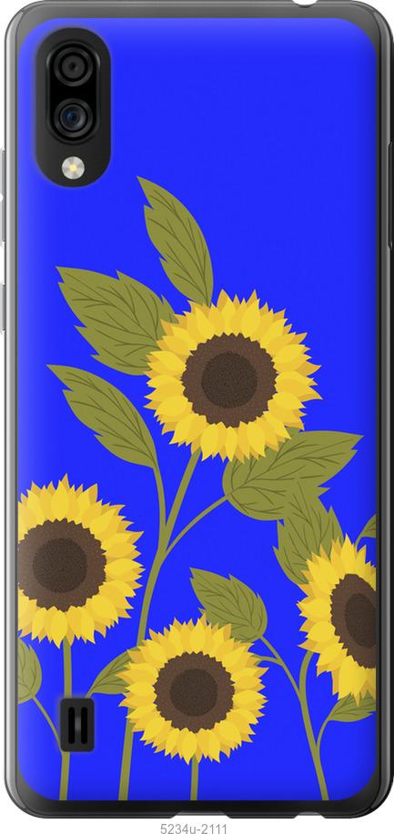 

Чохол на ZTE Blade A5 2020 Подсолнухи v2
