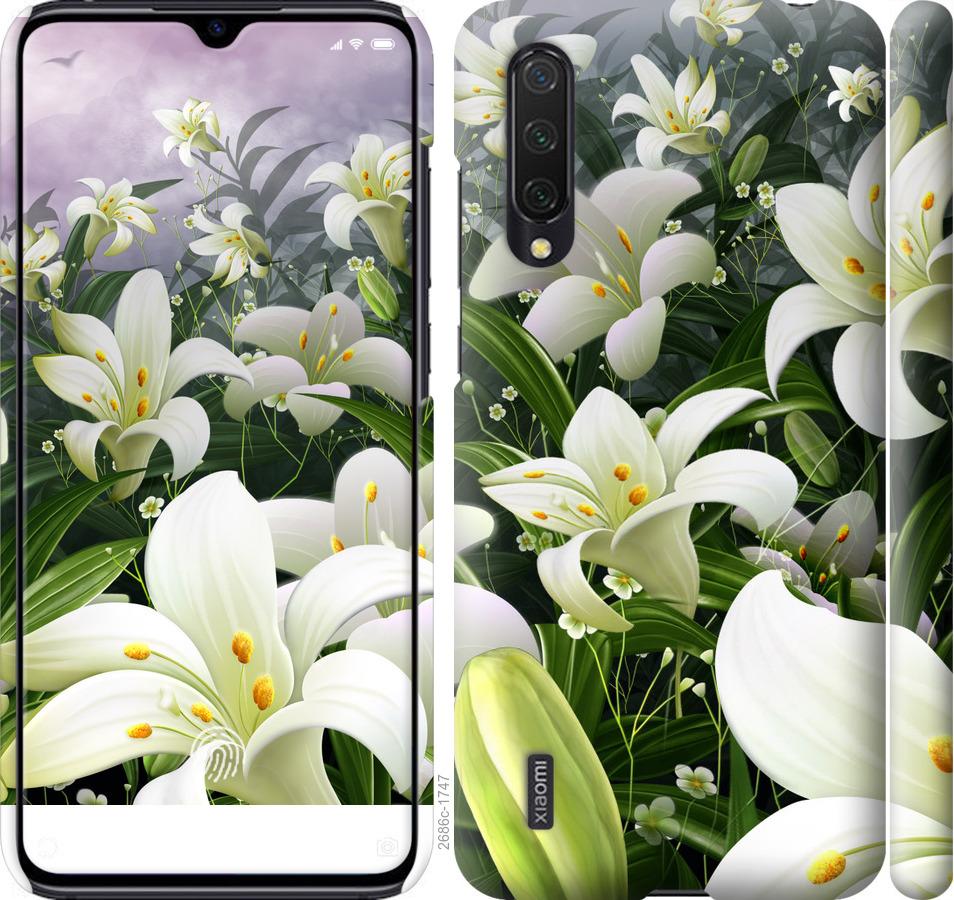 

Чохол на Xiaomi Mi CC9 білі лілії