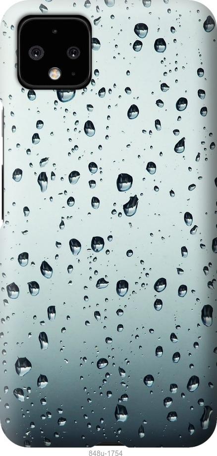 

Чехол на Google Pixel 4 XL Стекло в каплях