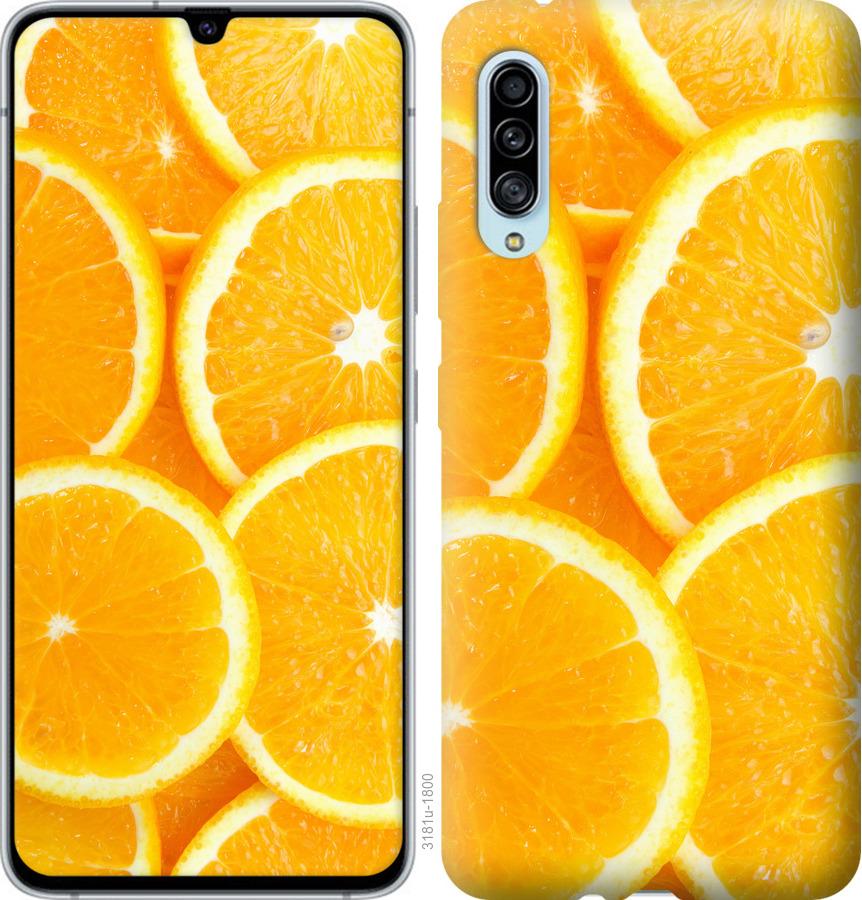

Чохол на Samsung Galaxy A90 5G Частки апельсина