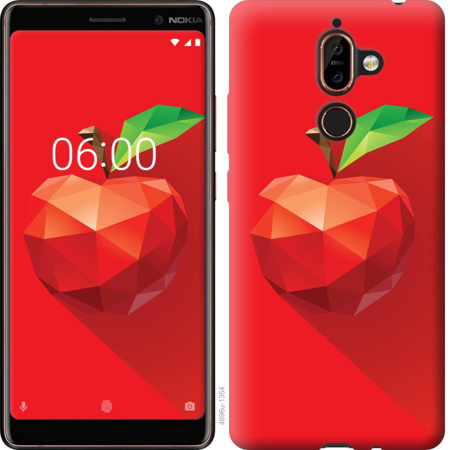 

Чохол на Nokia 7 Plus яблуко