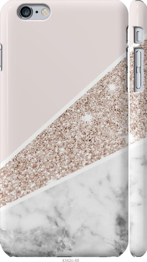 

Чехол на iPhone 6 Plus Пастельный мрамор