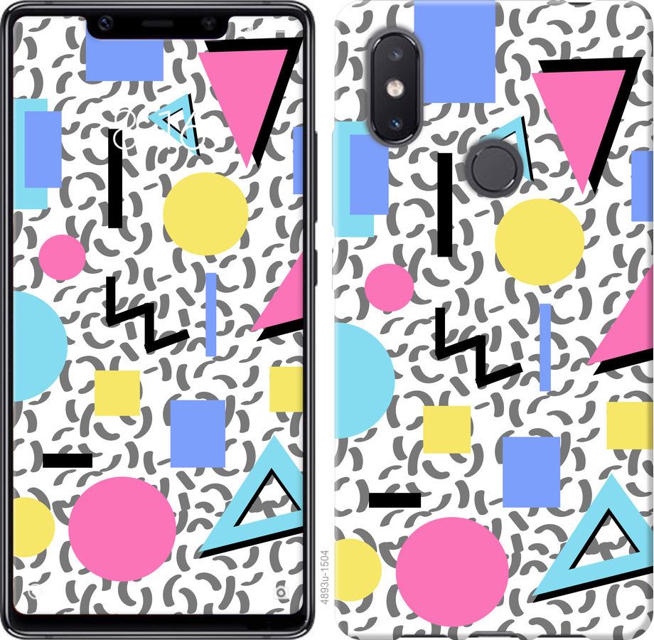 

Чехол на Xiaomi Mi8 SE Color shapes