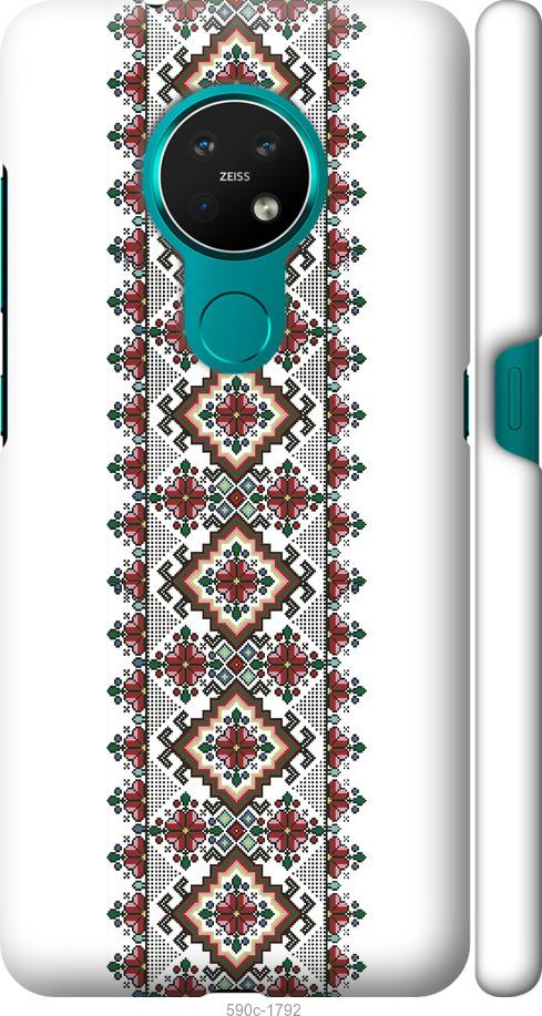 

Чехол на Nokia 7.2 Вышиванка 22