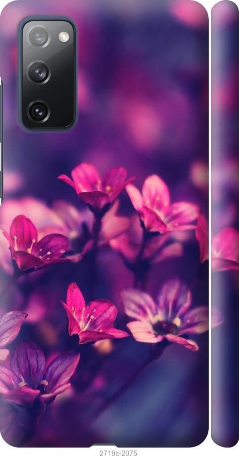 

Чехол на Samsung Galaxy S20 FE G780F Пурпурные цветы