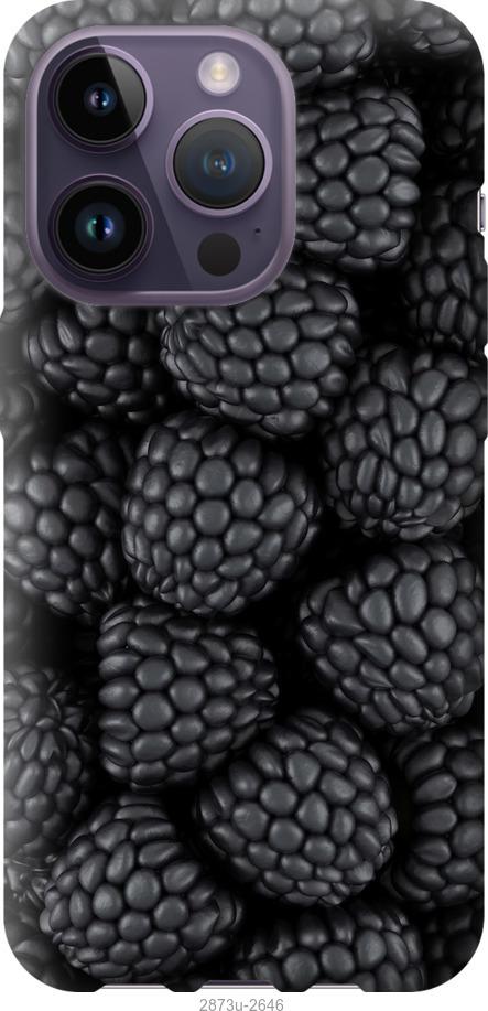 

Чохол на iPhone 14 Pro Чорна ожина