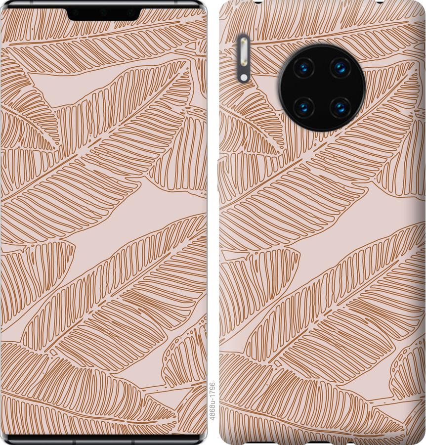 

Чехол на Huawei Mate 30 Pro Листья банана