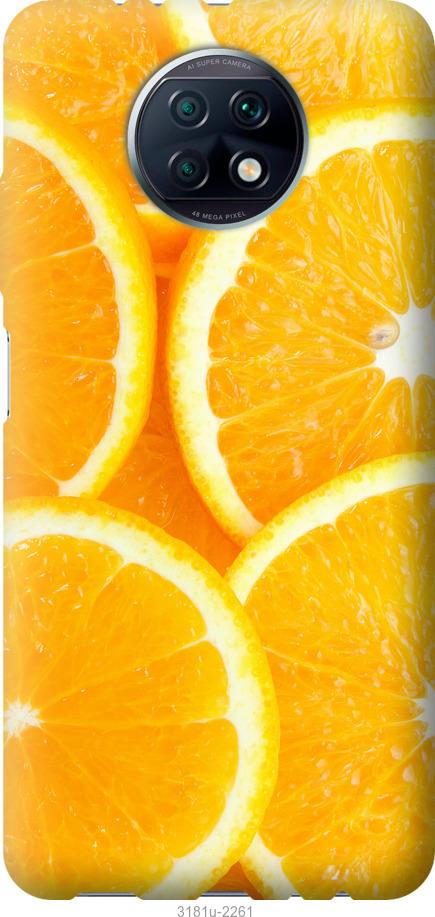 

Чохол на Xiaomi Redmi Note 9T Частки апельсина