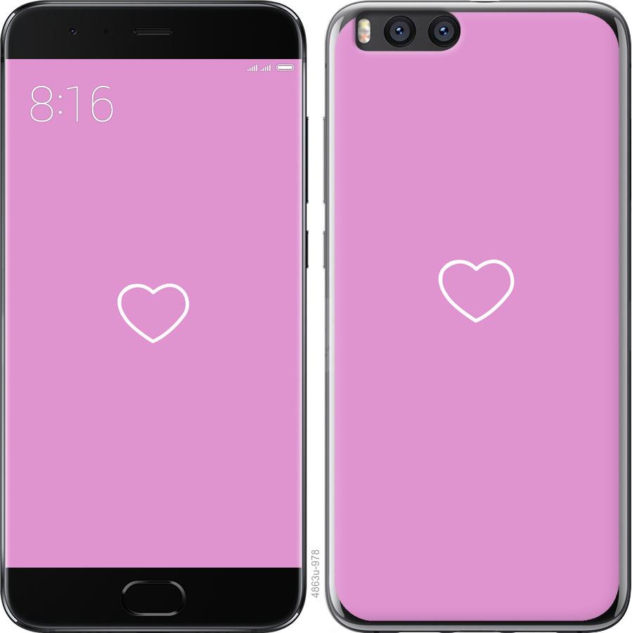 

Чохол на Xiaomi Mi Note 3 серце 2