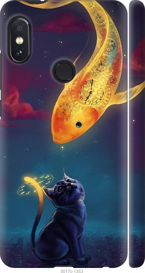 

Чехол на Xiaomi Redmi Note 5 Pro Кошкин сон