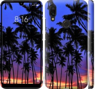 

Чехол на Xiaomi Redmi 7 Пальмы