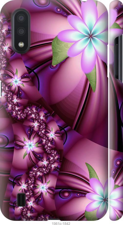 

Чехол на Samsung Galaxy A01 A015F Цветочная мозаика