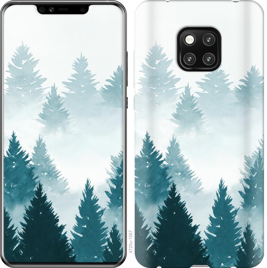

Чохол на Huawei Mate 20 Pro Акварельні Ялинки