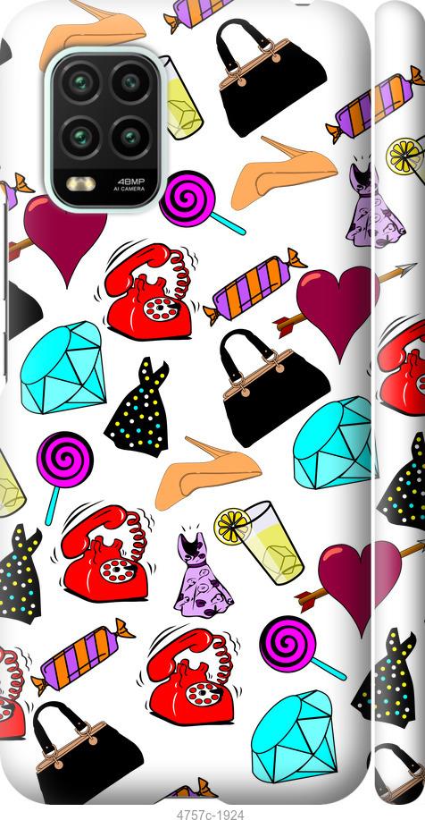 Чехол на Xiaomi Mi 10 Lite stickers