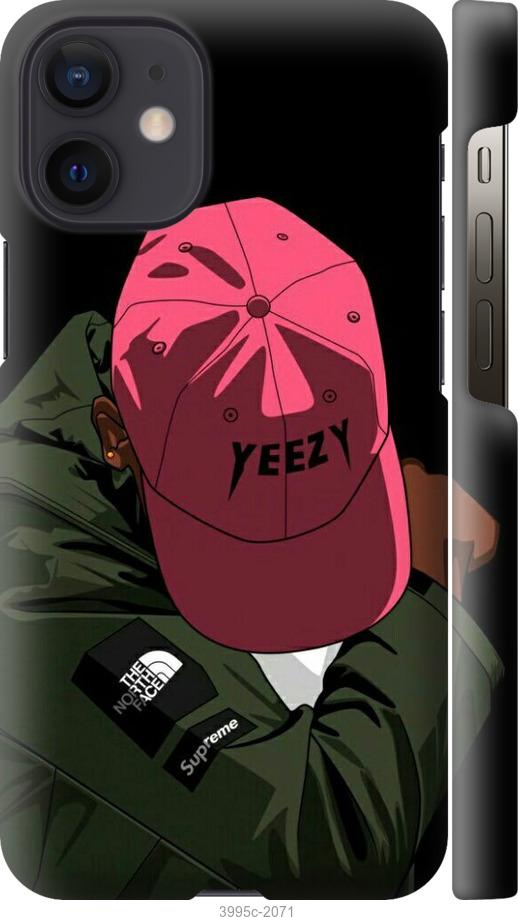 

Чехол на iPhone 12 Mini logo de yeezy
