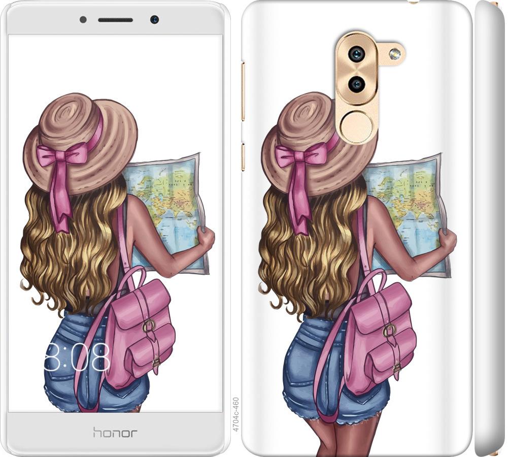 

Чохол на Huawei Mate 9 Lite Дівчина з картою