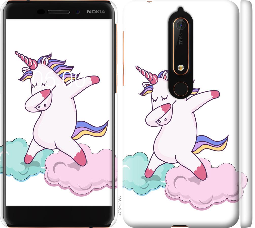 

Чохол на Nokia 6.1 єдиноріг