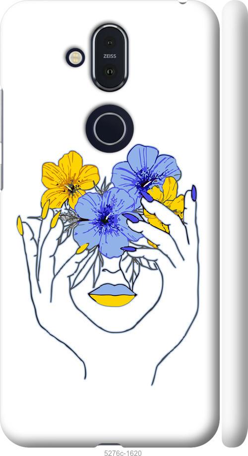 

Чехол на Nokia 8.1 Девушка v4