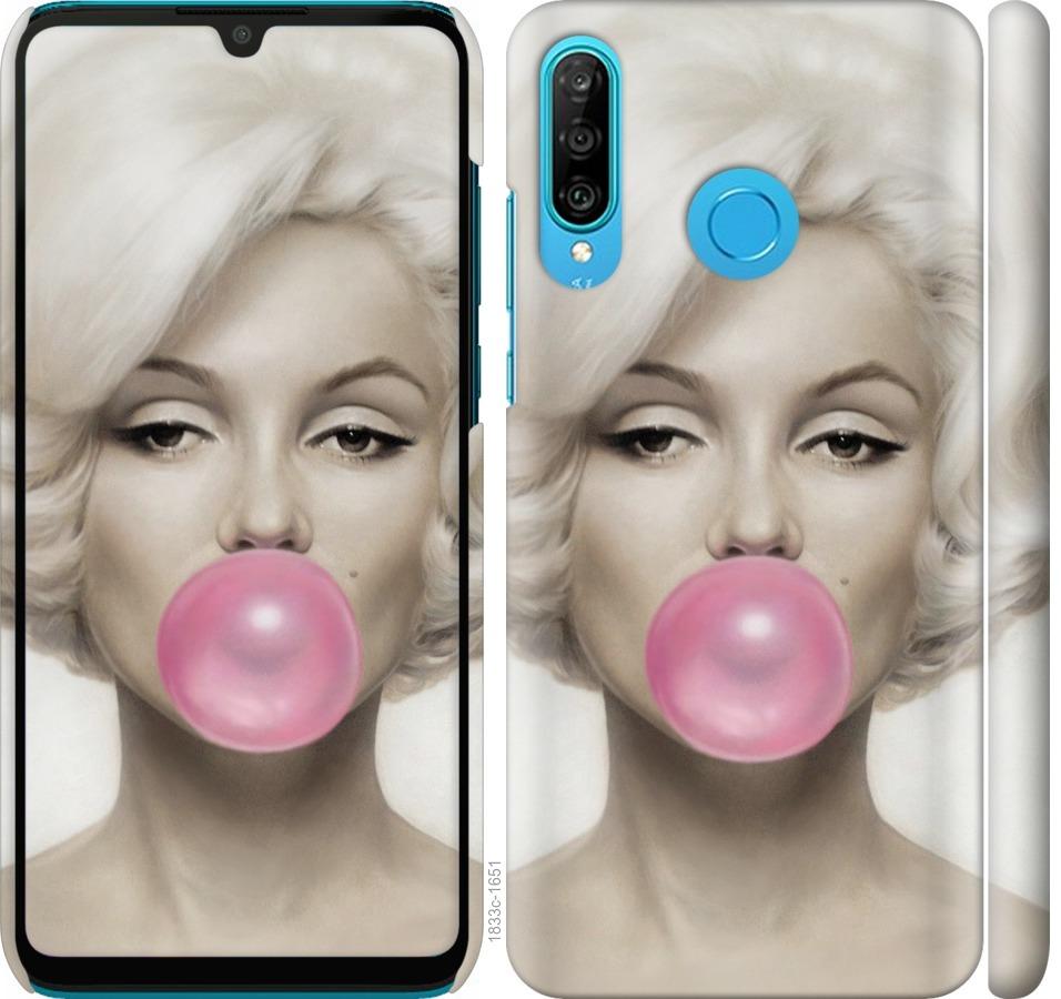 

Чехол на Huawei P30 Lite Мэрлин Монро