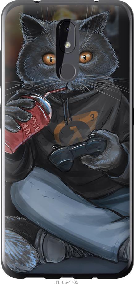 

Чехол на Nokia 3.2 gamer cat