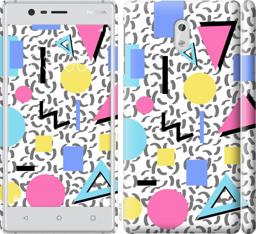 

Чехол на Nokia 3 Color shapes