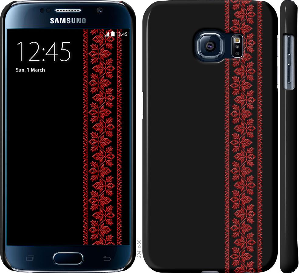 

Чохол на Samsung Galaxy S6 G920 Вишиванка 53