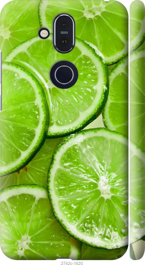 

Чехол на Nokia 8.1 Лайм