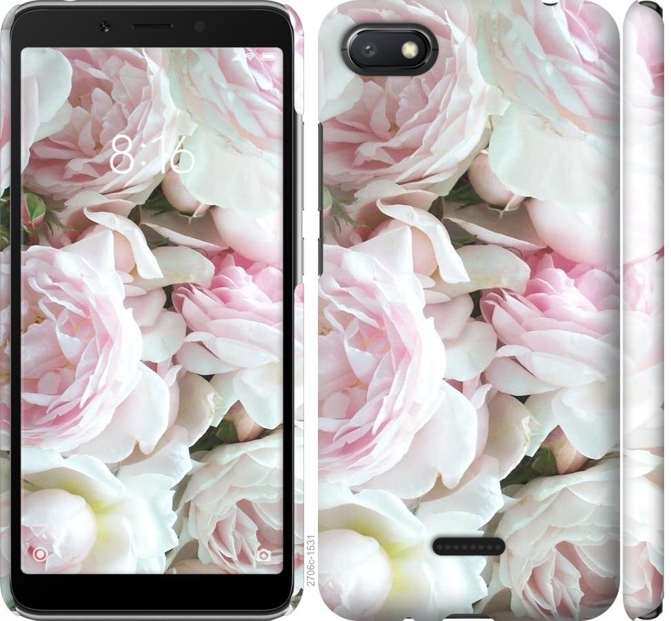 

Чехол на Xiaomi Redmi 6A Пионы v2