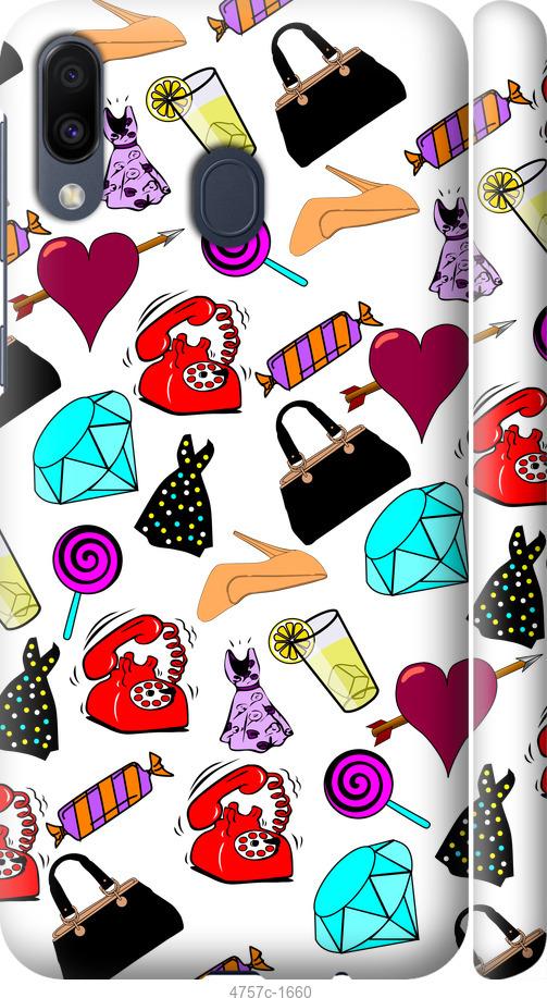 

Чехол на Samsung Galaxy M20 stickers
