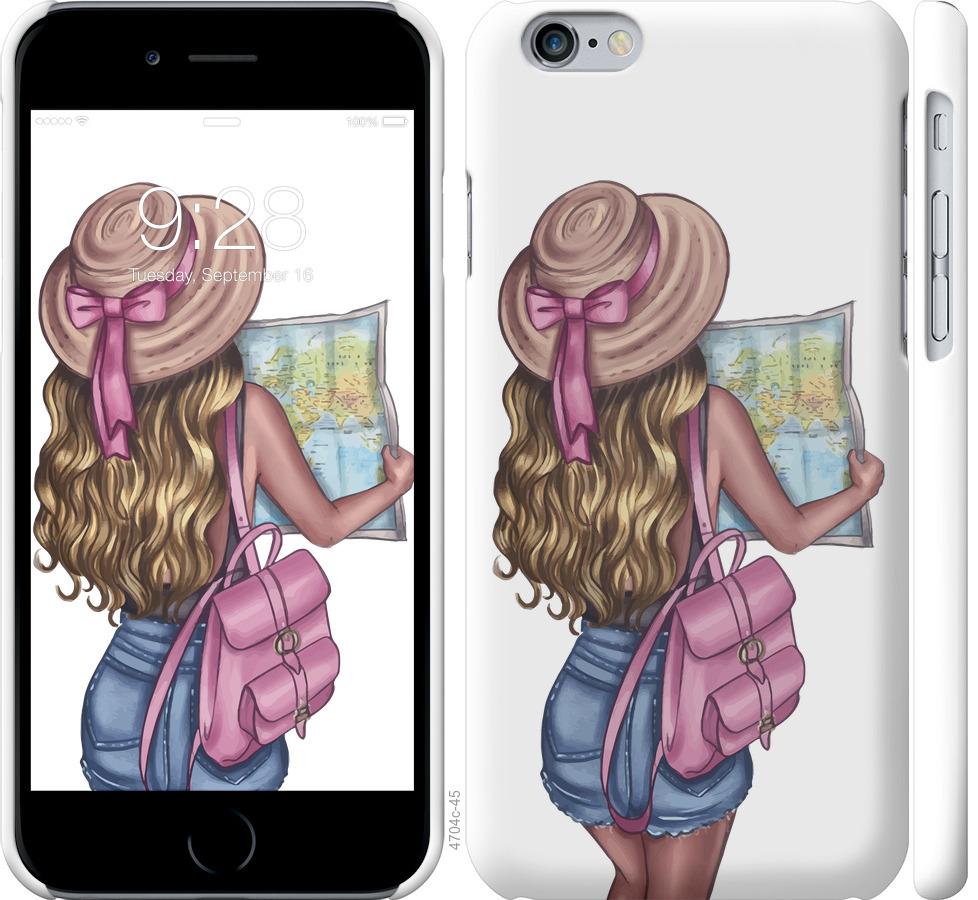 

Чохол на iPhone 6s Дівчина з картою