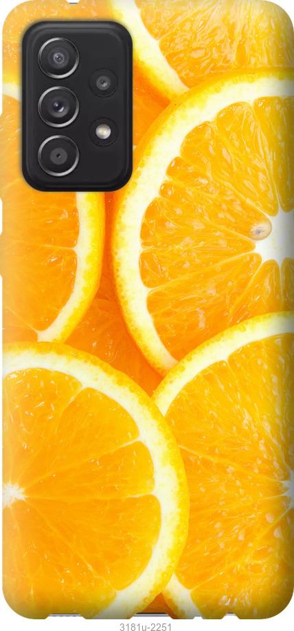 

Чохол на Samsung Galaxy A52 Частки апельсина