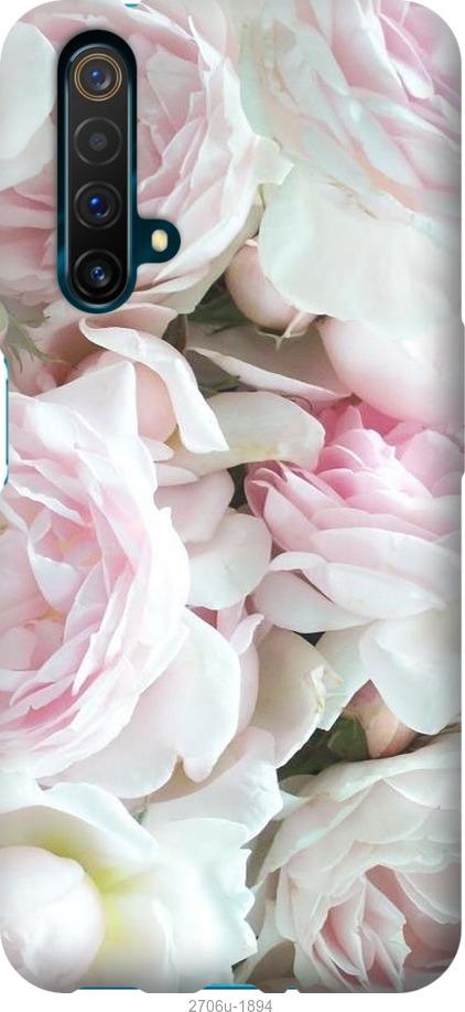 

Чехол на Realme X50 Пионы v2