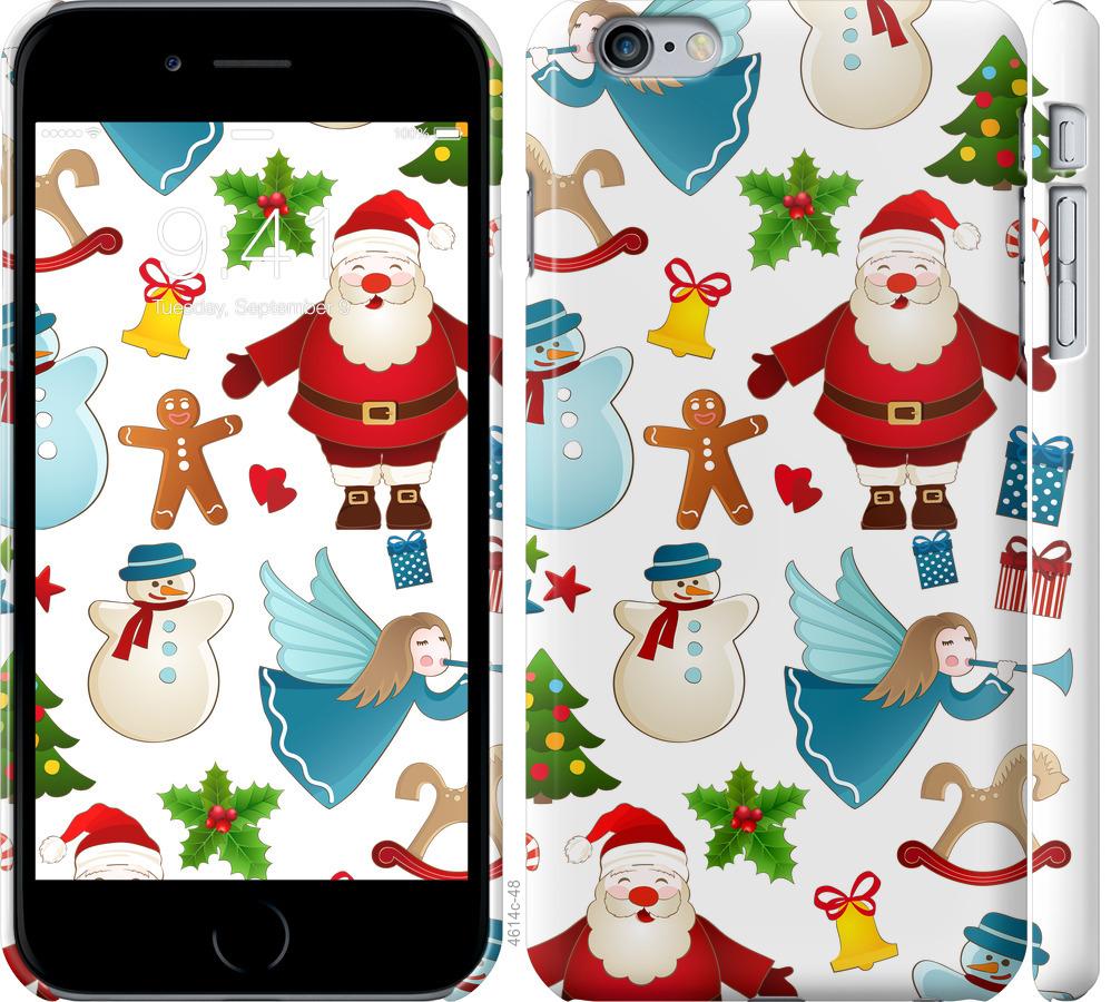 

Чехол на iPhone 6 Plus Новогодний 1