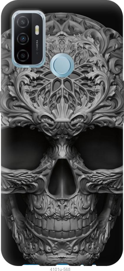 

Чохол на Oppo A53 skull-ornament